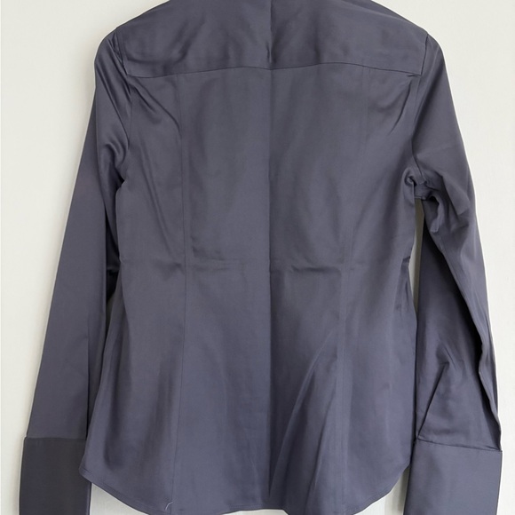 Calvin Klein Essential Fit Non Iron Button Down Shirt in Dove Gray - Picture 4 of 5